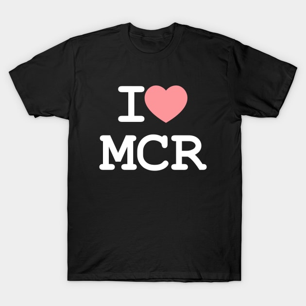 I love Manchester T-Shirt by lastradaimamo